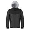 Autumn and Winter New Cotton Clothing Splicing Design Hooded Versatile Outer Wear Casual Sports Simple Warm Jacket Men's Clothing