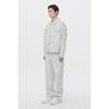 Customellow Grey Dyed Cotton Pants C9pam26121gyl