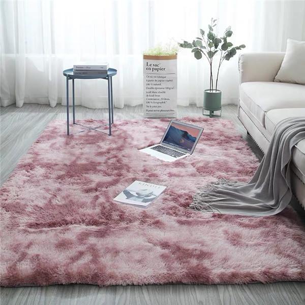 Living Room Carpet Decoration Fluffy Soft Large Size Rugs Bright Color Anti Slip Floor Mat Bedroom Study Washable Rugs Carpets 160x230