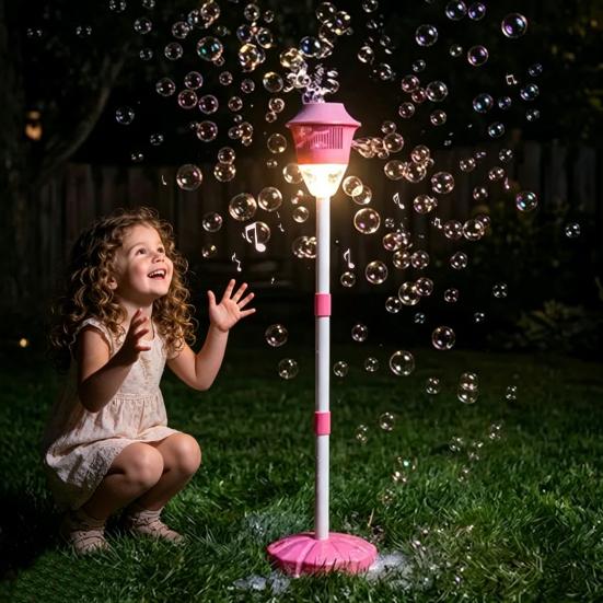 Bubble Kids Vertical Bubble 46 Inch Machine for Maker with Adjustable Height