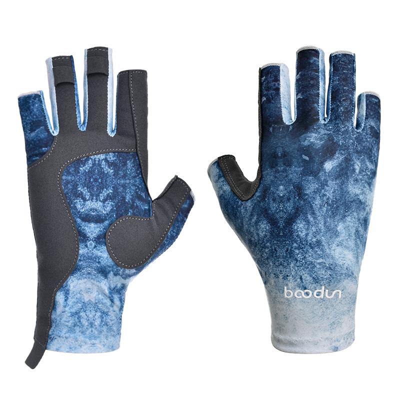 Half finger fishing gloves, breathable and non slip Lycra high elasticity fishing, running, cycling, sports gloves P111439