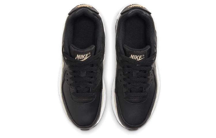 Nike Air Max 90 LTR Черный Металлический Золотой Звезда GS CD6864-008