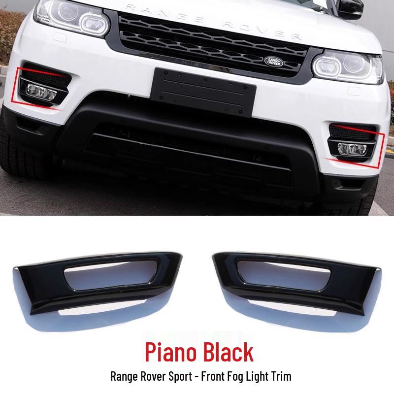 Отделка задней двери Range Rover Sport 2014-2022, пианино черный
