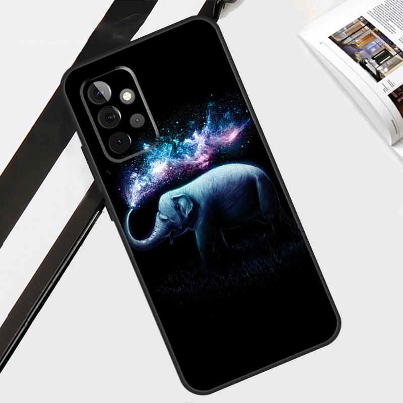 Wild Elephant Head Case For Samsung Galaxy A54 A34 A14 A56 A36 A26 A16 A06 A12 A22 A32 A52 A13 A53 A15 A35 A55