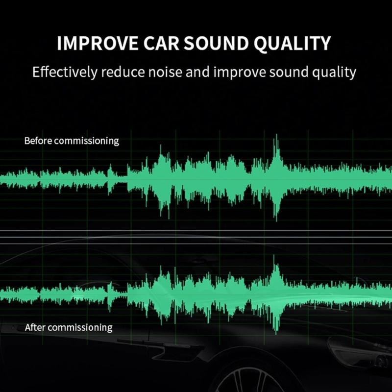 7 Band Car Stereo Equalizer Offering Customizable Sound Setting for Ultimately Listening Pleasure Enhanced Sound Quality