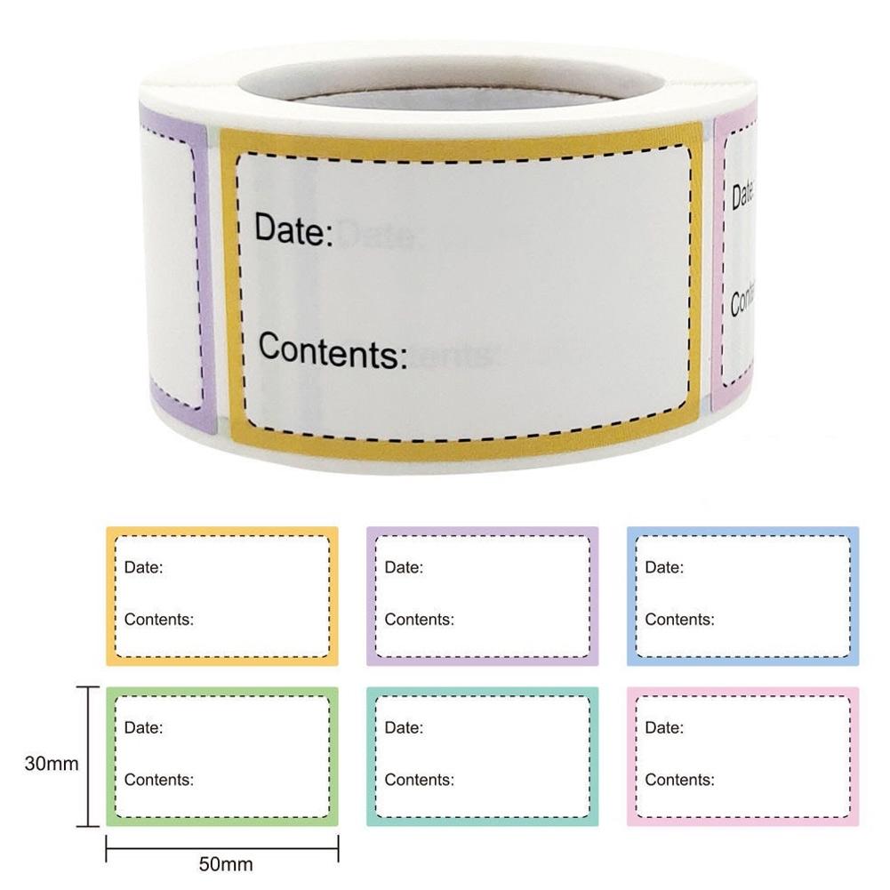 Наклейки для маркировки даты хранения продуктов Кухонная наклейка Новая Водонепроницаемая