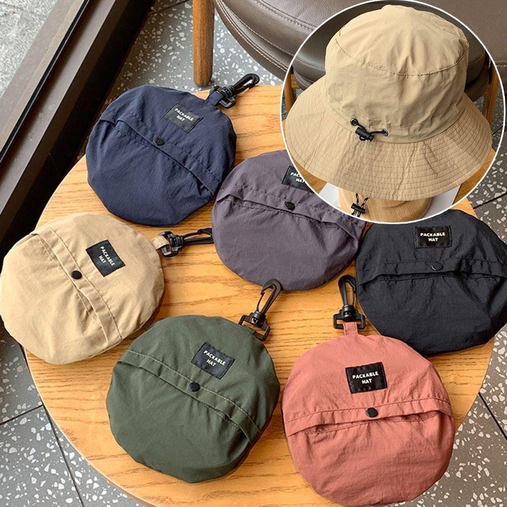 UV Protection Foldable Bucket Hat Portable Fisherman Cap UPF 50+ Outdoor Sun Hat Fishing