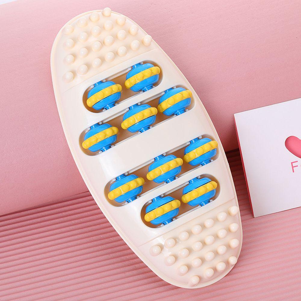 Массажный коврик, массажер, инструмент, 3D ролик шиацу, массажный ролик для ног, роликовое колесо, акупунктурная точка