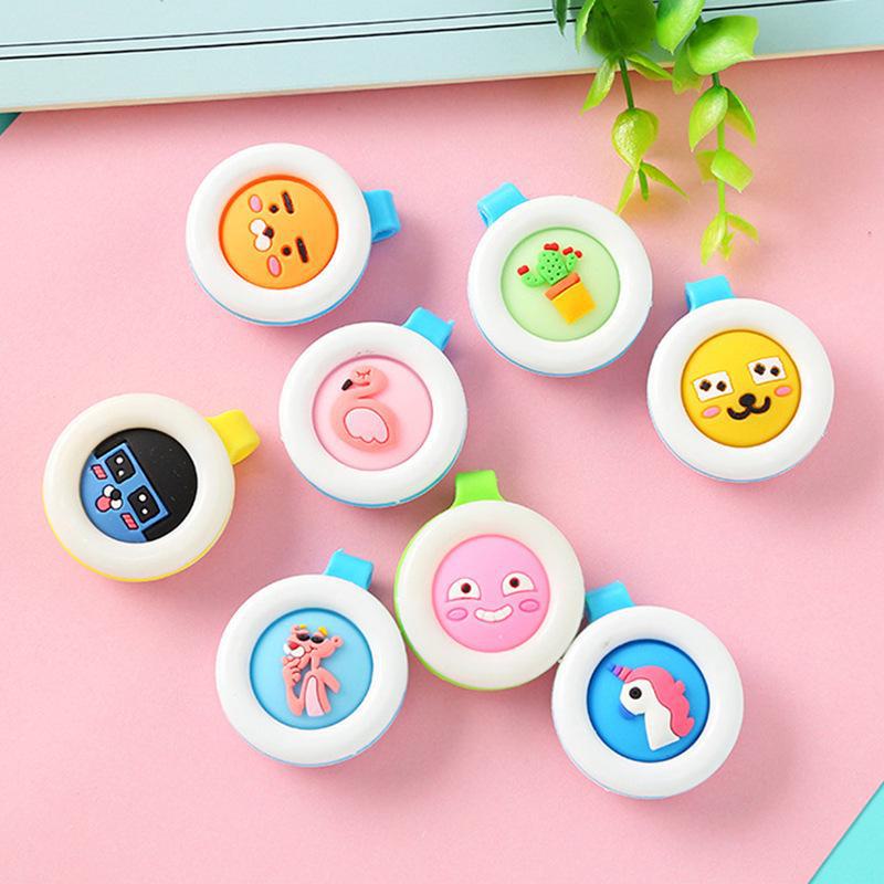 Cartoon Mosquito Repellent Bracelet for Kids and Pregnant Women, Portable Outdoor Clip