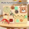 Kid Activity Busy Board Material DIY Accessories Montessori Teaching Aids Baby Busy Board Early Education Learning Skill Toy