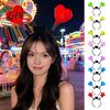 One-button Switch Hairband LED Star Headband with Spring, Light Up Wobble Hair Hoop Shape for Party Concert, Glowing Festival Prop Kids Adults,