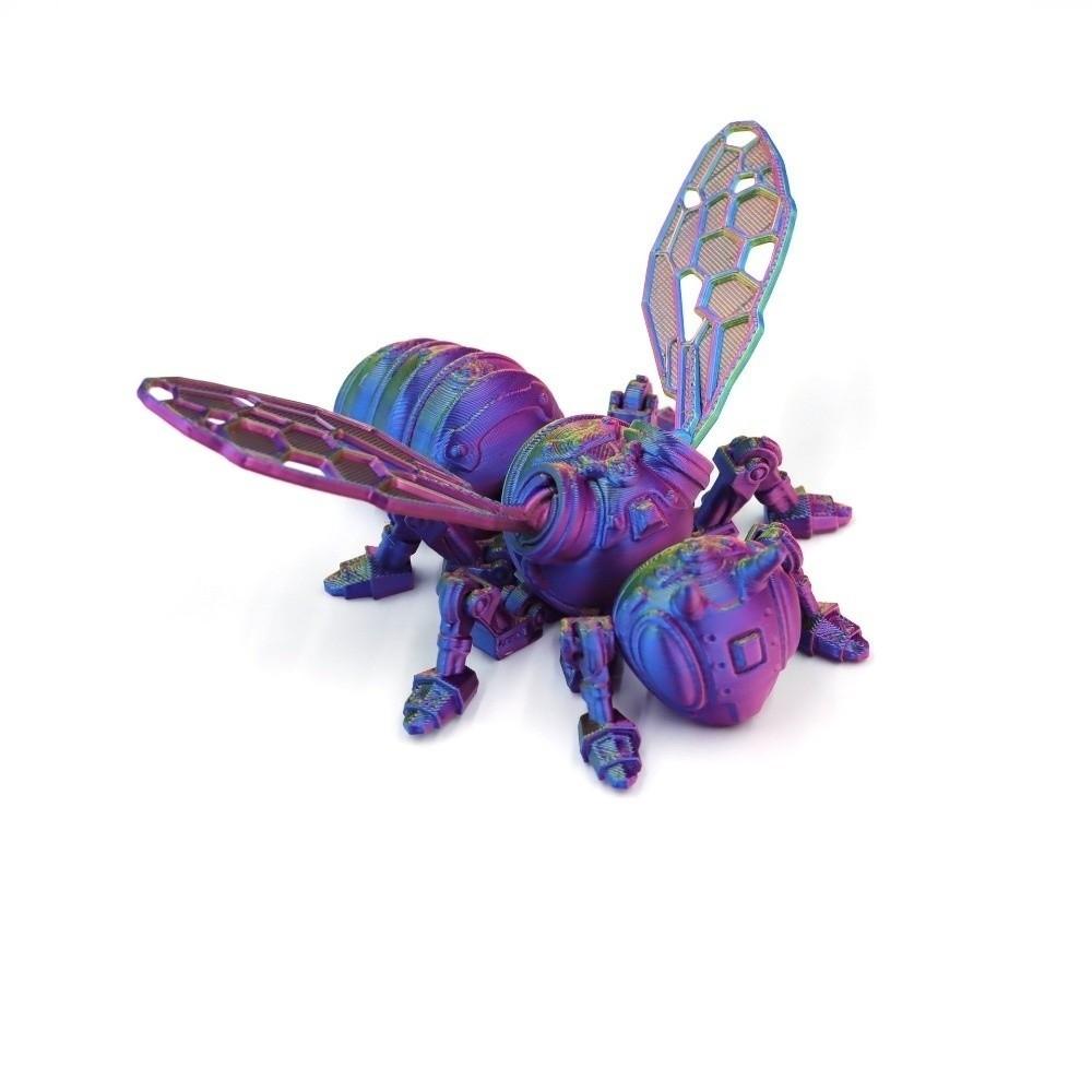 Movable Joint Mechanical Bee Toy Wing Joints Movable Joint Insect Toy Home Decorations