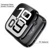 Защитная пленка для корпуса Apple Watch 11 10 42 мм 46 мм Аксессуары Покрытие Жесткий ПК Бампер+Закаленное Стекло Чехол iWatch Серии 11