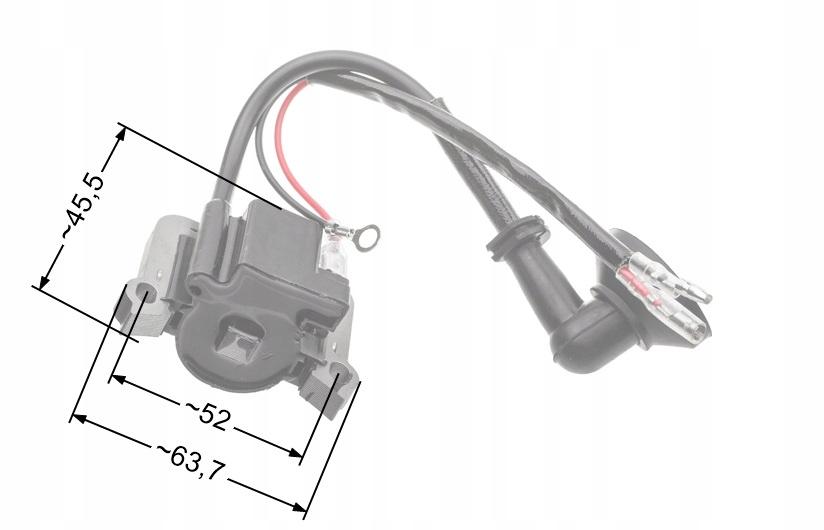 Ignition coil for petrol brushcutter nac brushcutter cg330
