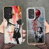 B-Banksy Художник Граффити Мягкий Чехол для Телефона для Samsung A17 A16 A15 A14 A13 A57 A56 A55 A54 A53 A37 A36 A35 A34 A33 A26 A25 A24