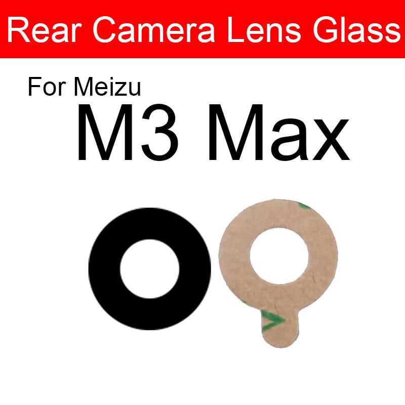1pc Back Camera Lens Glass Cover for Meizu M1 M2 M3 M3s M3E M5 M5s M6 M6s M6T S6 Max