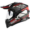 Мотоциклетный шлем MTB ATV Мотокросс Шлемы Узор из углеродного волокна Внедорожный шлем Двойной визор Capacete Casco moto Сертификация DOT