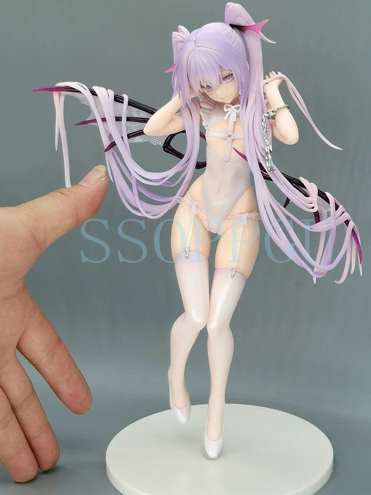 1/6 Pink Charm Figure EVE Elle BODY HARNESS Animation Girl POLYVINYL CHLORIDE Action Figure Native Skytube Statue Adult Collector Miniature Figure