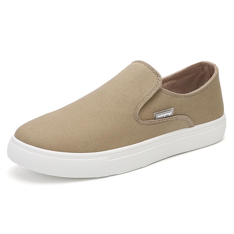 Летние мужские мокасины, мужская парусиновая обувь ручной работы, дышащая повседневная обувь, модные уличные кроссовки, обувь без застежек, удобные мокасины