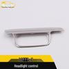 Ruicheng CC Headlight Control Frame: Stainless Steel Decorative Adjustment Sticker for 18 Models