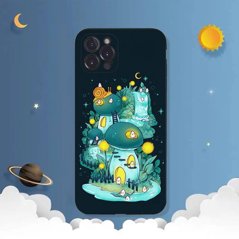 Чехол для телефона с растениями и цветами для iPhone Samsung Galaxy Redmi Xiaomi Oppo OnePlus Note SA 7 8 9 10 11 12 13 14 20 21 22 23 53 54 Pro Max Ultra TPU Soft