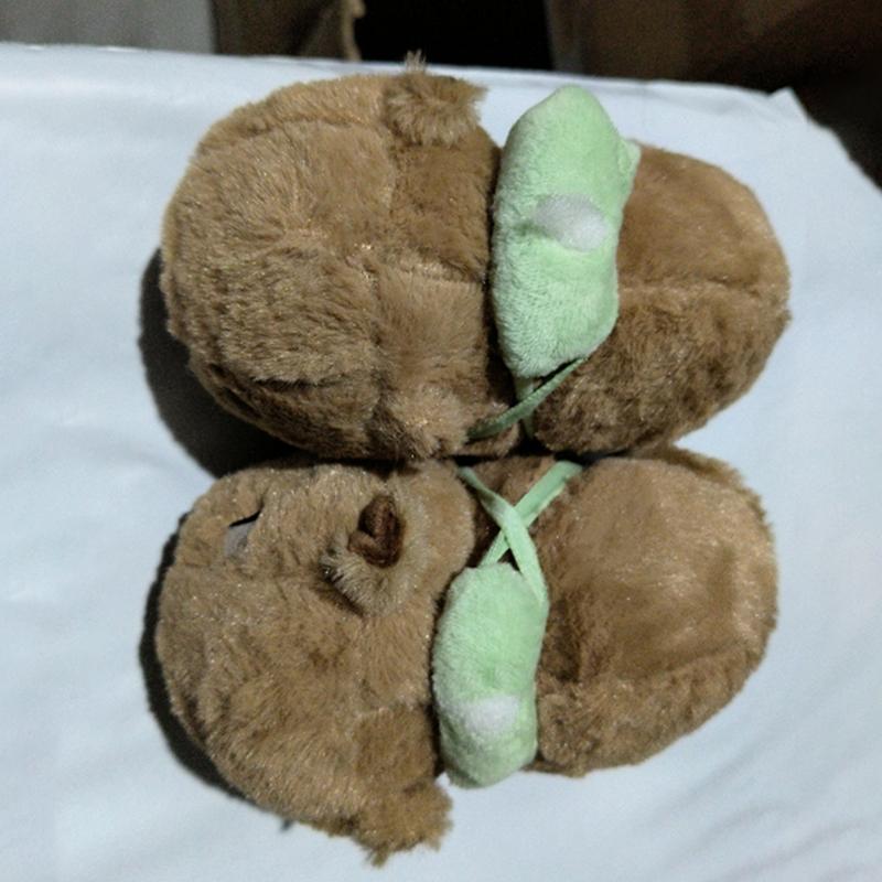 Lovely Capybara Animal Slap Snap Wrap Wristband Bracelet Plush Stuffed Animal Kawaii Capybara Hand Ring Wristband Kid Funny Toys