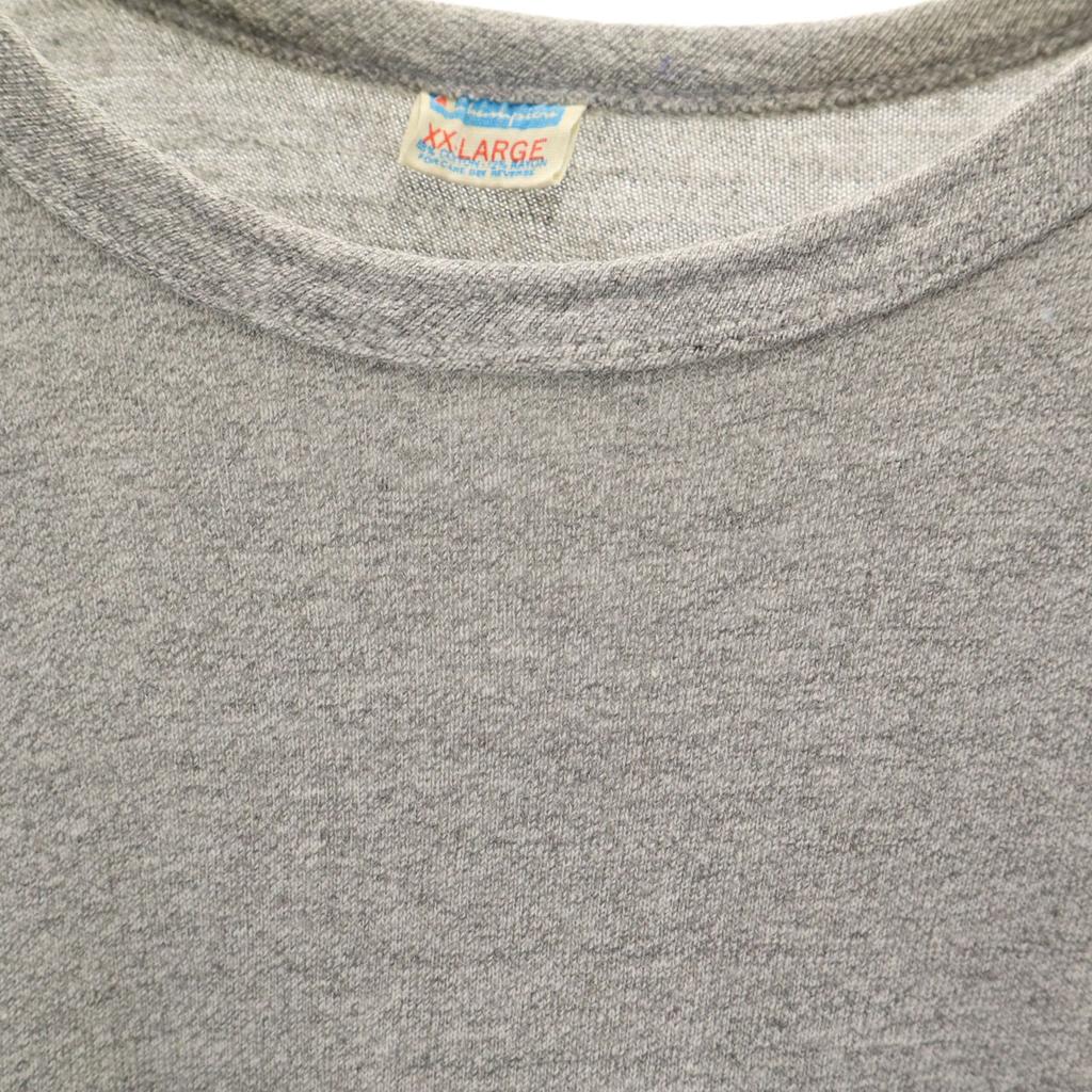 Champion 70s Vintage USA made Bartag late 1988/12 Short sleeve Single stitch, dye-in print T-shirt Men's Used