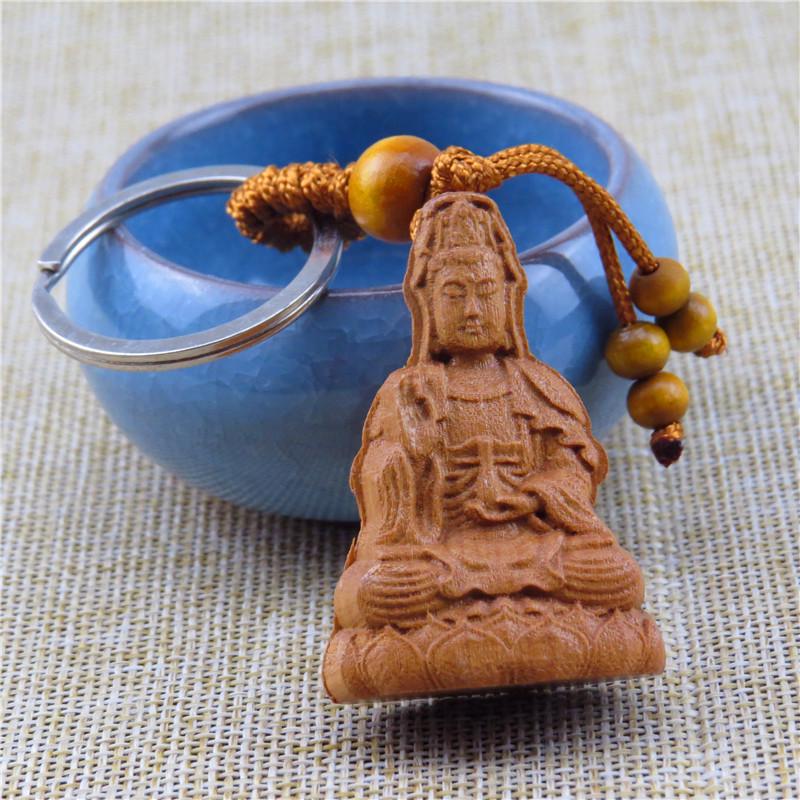 Брелок-подвеска в виде тыквы Pixiu из красного дерева с 3D-резьбой