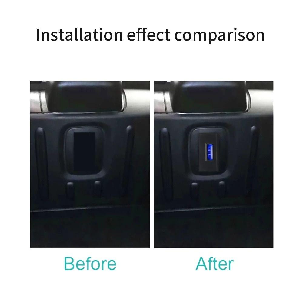 Pphone Charger Adapter Outlet USB Charger Socket Power Adapter Charging Station USB Car Charger