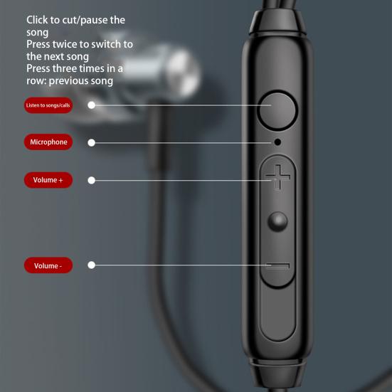 Wired Headphone Digital Bass Heavy Wire Decoding Type-C Phone Headset Home Supply