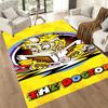 Doctor Valentino Rossi Floor Mat Perfect For Balcony Entryway Living Rooms Kitchen Antislip Carpet Decorate Offices