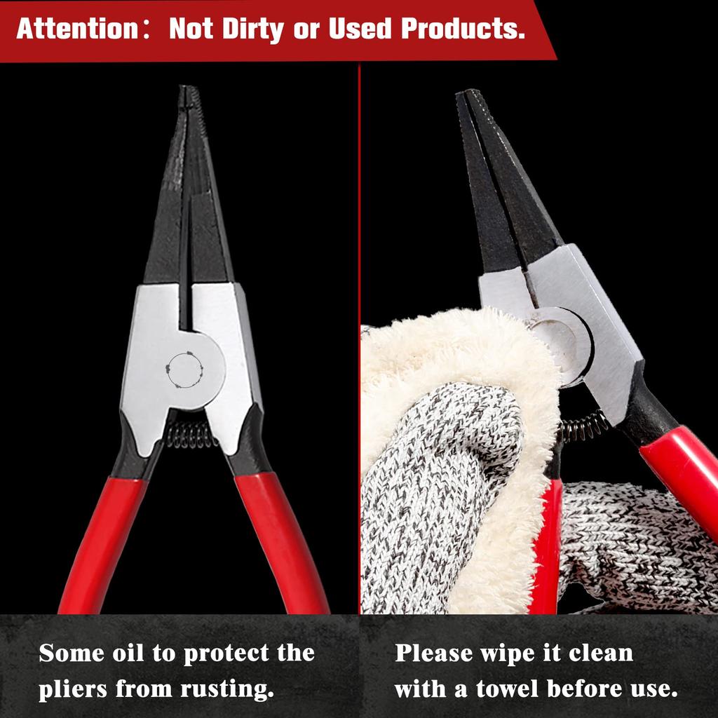 LEONTOOL pliers no for precision snap ring split ring lock ring locking ring removal concentric retaining dedicated shaft right 90 for master cylinder