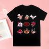 Hazbin Hotels Alastor Tops T Shirt Men Tshirt Graphic Tee Cute Men T-shirt Male Tee Shirt 90s Girls Tee Tshirt
