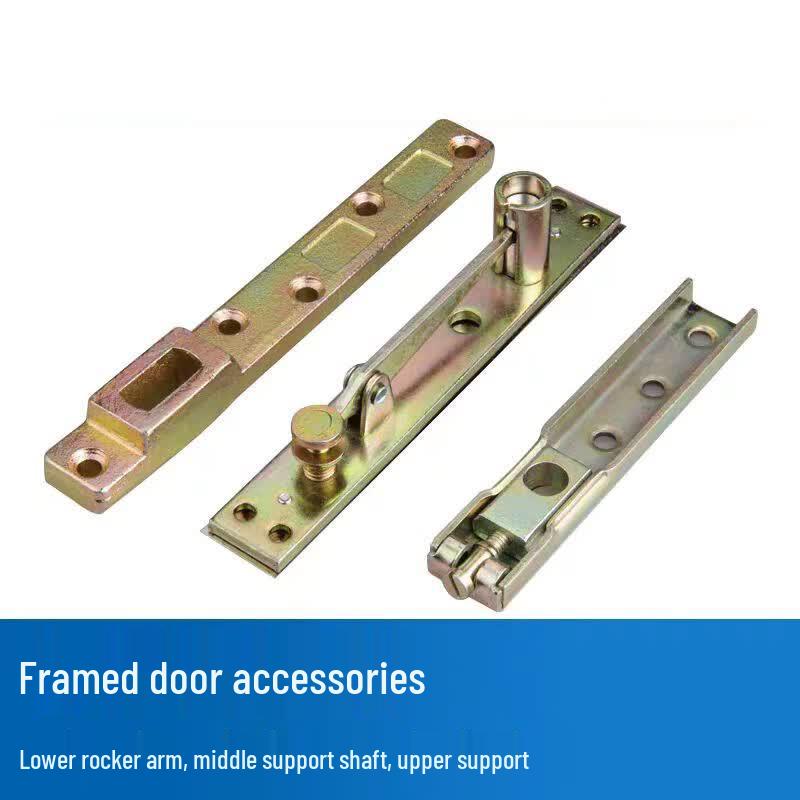 Floor Spring Pivot & Arm Kit for Framed Glass Doors