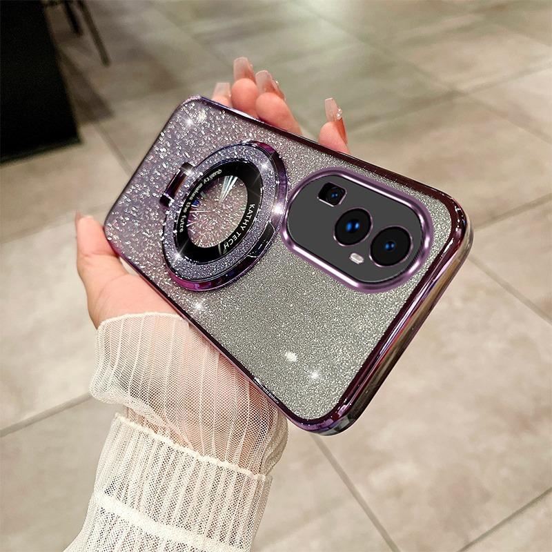 Роскошный чехол с креплением Glitter Case для OPPO A17 Reno 11F 12 11 10Pro A16 A53 A54 A57 A58 A73 A74 A77 A78 F17 F19 Case Holder Cover