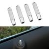 4 Pcs a Set Door Lock Pin Bolt Knob Trim Cover For Mercedes Benz A Cla Gla Class C117 X156 C W205 E W212 W213 Glc X253 Glk