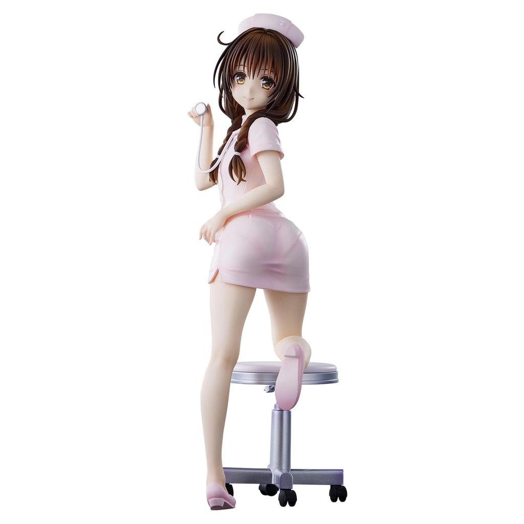 Mikan Yuki Nurse Costume PVC ABS Painted Complete Figure "To LOVE-Ru Darkness" Non-scale &