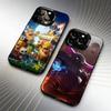 Чехол для телефона с принтом игры COC для iPhone 16 17 15 14 12 13 Pro Max Черный Конфетный Матовый Ударопрочный Чехол