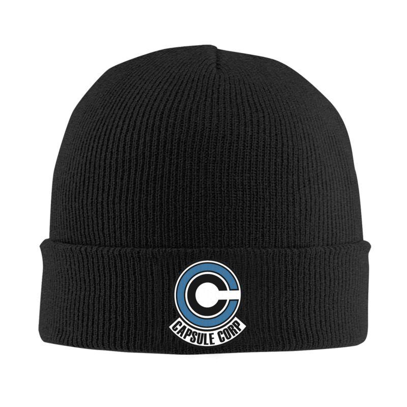 Dragon Capsule Ball Corp Print Beanie Hat Adults Knitted Hat Soft Warm Skullies Beanies Cap Autumn Winter Outdoor Bonnet Hats