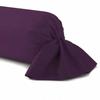 Taie Traversin - HOMEROKK - Plum - 100% Cotton - 45 X 185 Cm - Durable