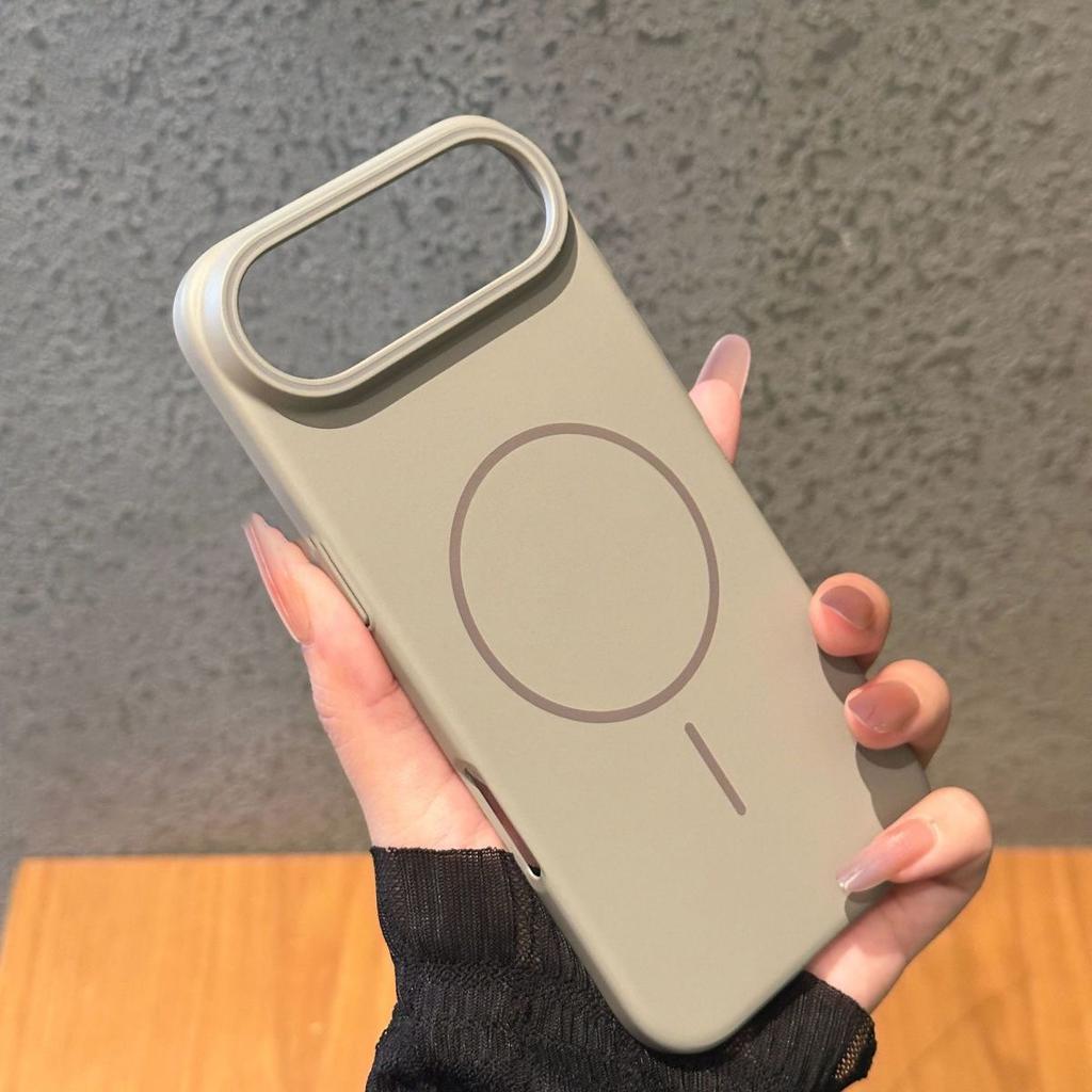 Оригинальный Матовый Жесткий ПК Для Magsafe Чехол Для iPhone 17 Air 16E 16 15 14 Plus 13 12 Mini 11 Pro XR X XS Max Тонкая Магнитная Крышка