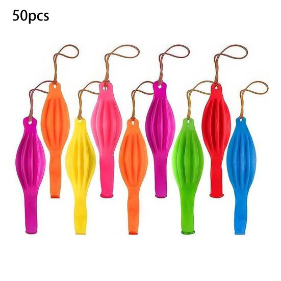 50 Pcs Punch Balloons for Kids Thickened Heavy Duty Punching Bouncy Balloons
