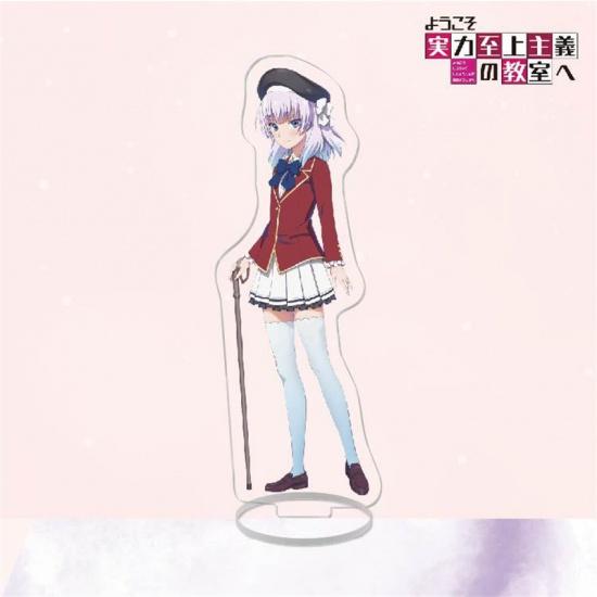 Аниме Класс элитных фигурок, подставка для модели, тарелка Ayanokouji Kiyotaka Horikita Suzune Sakura Airi, акриловая доска
