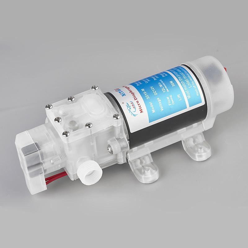 80W DC Self-Priming Mini Diaphragm Pump for Edible Liquid Transfer