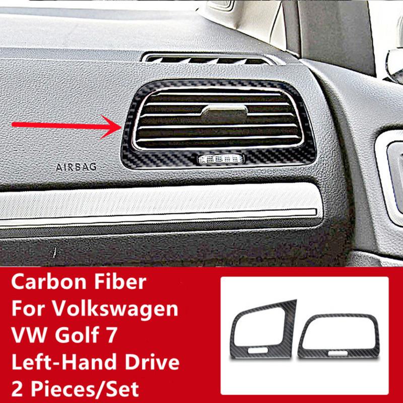 Автомобильный второй пилот, бардачок, бардачок, модификация крышки, накладка, полоски, наклейки для Volkswagen Golf 7, интерьер