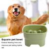 Миска для домашних животных, противоудушающая миска для кошачьей еды, стабильное основание, большая емкость, медленная собака