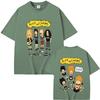 Rock Band Alice in Chains T-shirt Machos Rule Beavis and Butt Head Streetwear Summer Men Women Gothic Punk Funny T Shirts Tops