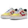 Nike Детские кроссовки Air Force 1 Low GS разноцветные на липучке белые FN7818-100