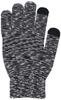 Mizuno Training Wear Knit Touchscreen Free Size Gloves, Compatible, 32JYA504, Black,
