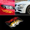 Наклейки на автомобиль, модифицированная светоотражающая наклейка с пламенем, авто внешние аксессуары, наклейки, мото Декор для тела, принадлежности для Voiture